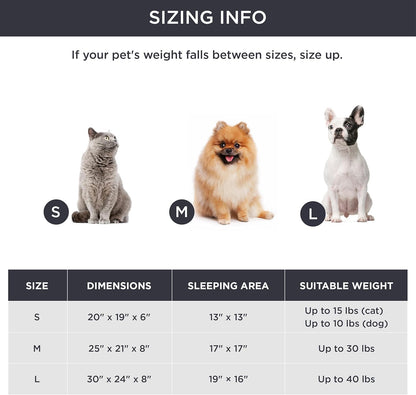 Dog Beds for Small Dogs - round Cat Beds for Indoor Cats, Washable Pet Bed for Puppy and Kitten with Slip-Resistant Bottom, 20 Inches, Camel